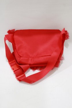 画像2: Candy Stripper / OVERLAPPED FRILL WAIST BAG  レッド H-26-02-27-028-PU-BG-KB-ZH