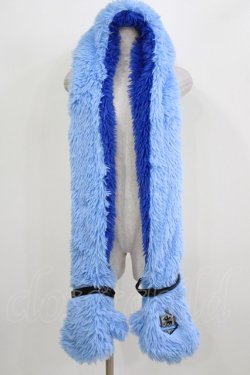 画像1: QOOZA / 「ディズニーツイステッドワンダーランド」ファーハット[IGNIHYDE]  ブルー H-26-02-27-035-PU-AC-KB-ZH