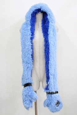 画像1: QOOZA / 「ディズニーツイステッドワンダーランド」ファーハット[IGNIHYDE]  ブルー H-26-02-27-036-PU-AC-KB-ZH