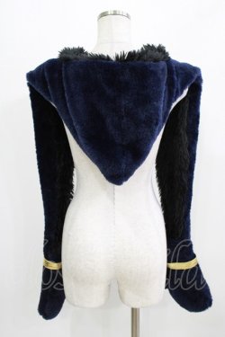 画像2: QOOZA / 「ディズニーツイステッドワンダーランド」ファーハット[POMEFIORE]  ネイビー H-26-02-27-038-PU-AC-KB-ZH