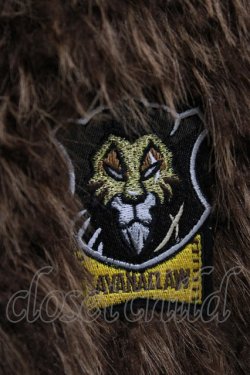 画像3: QOOZA / 「ディズニーツイステッドワンダーランド」ファーハット[SAVANACLAW]  ブラウン H-26-02-27-041-PU-AC-KB-ZH