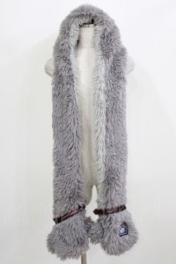 画像1: QOOZA / 「ディズニーツイステッドワンダーランド」ファーハット[OCTAVINELLE]  グレー H-26-02-27-047-PU-AC-KB-ZH