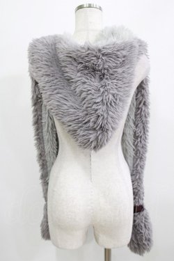 画像2: QOOZA / 「ディズニーツイステッドワンダーランド」ファーハット[OCTAVINELLE]  グレー H-26-02-27-049-PU-AC-KB-ZH