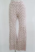 Candy Stripper / TINY FLOWER WAFFLE PANTS  ピンク H-26-02-27-011-PU-PA-KB-ZH
