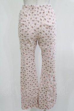 画像3: Candy Stripper / TINY FLOWER WAFFLE PANTS  ピンク H-26-02-27-011-PU-PA-KB-ZH