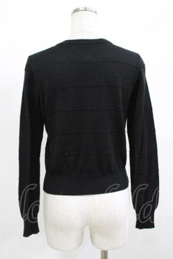 画像3: MILK / フレンチローズカーデ  ブラック H-26-02-27-021-ML-TO-KB-ZH