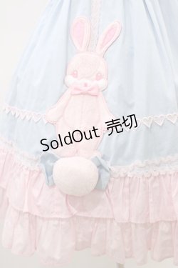 画像5: Angelic Pretty / なかよしバニージャンパースカート Free サックス/ピンク H-26-03-01-1020-AP-OP-NS-ZH