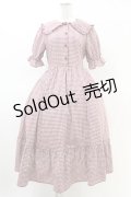 m petit by misako / AM*ギンガムCHKワンピース M レッド H-26-03-01-1024-LO-OP-NS-ZH