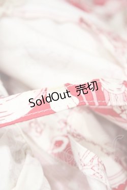 画像5: BABY,THE STARS SHINE BRIGHT / マリーアントワネット柄ジャンパースカート【難あり】 Free エンジ H-26-03-01-1025-BA-OP-NS-ZH