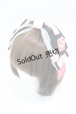 画像1: Angelic Pretty / Sunny Day Brunchカチューシャ  ブラック H-26-03-01-1004-AP-AC-NS-ZH