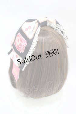 画像2: Angelic Pretty / Sunny Day Brunchカチューシャ  ブラック H-26-03-01-1004-AP-AC-NS-ZH