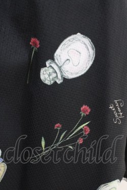 画像3: Secret Honey / 香水瓶柄ワンピース Free ブラック H-26-03-01-1033-CA-OP-NS-ZH