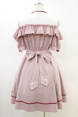 画像2: Amavel / 蝶々舞うランタンのチャイナワンピース Free ピンク H-26-03-01-1035-CA-OP-NS-ZH