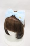 画像1: Angelic Pretty / シャーベットリボンヘアバンド  サックス H-26-03-01-1005-AP-AC-NS-ZH (1)