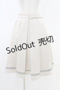 Fi.n.t / ライン使いマリンプリーツスカート Free IVORY H-26-03-01-1040-CA-SK-NS-ZH