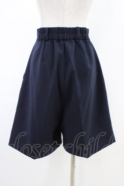 画像2: Fi.n.t / ハイウエストバミューダパンツ Free NAVY H-26-03-01-1044-CA-PA-NS-ZH