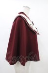 画像3: Innocent World / 白薔薇ケープ M ボルドー×生成/Bordeaux×Beige H-26-03-01-1048-IW-JA-NS-ZH (3)