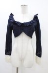画像1: Mary Magdalene / アンジェリカブラウスボレロ Free ネイビー H-26-03-01-1049-CL-TO-NS-ZH (1)