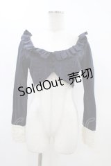 Mary Magdalene / アンジェリカブラウスボレロ Free ネイビー H-26-03-01-1049-CL-TO-NS-ZH