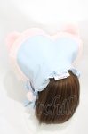 画像2: Angelic Pretty / なかよしバニーボンネット  サックス/ピンク H-26-03-01-1006-AP-AC-NS-ZH (2)