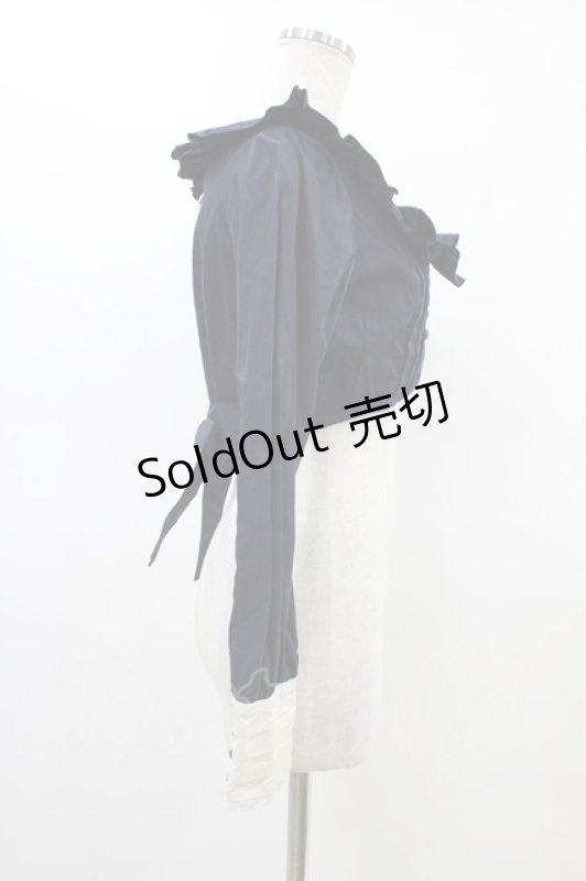 画像3: Mary Magdalene / アンジェリカブラウスボレロ Free ネイビー H-26-03-01-1049-CL-TO-NS-ZH (3)