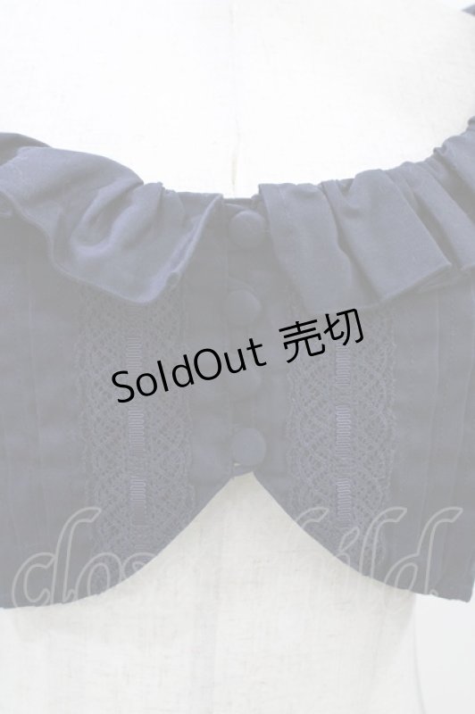 画像4: Mary Magdalene / アンジェリカブラウスボレロ Free ネイビー H-26-03-01-1049-CL-TO-NS-ZH (4)