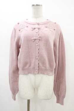 画像1: m petit by misako / バラシシュウニットCD M ピンク H-26-03-01-1052-LO-TO-NS-ZH