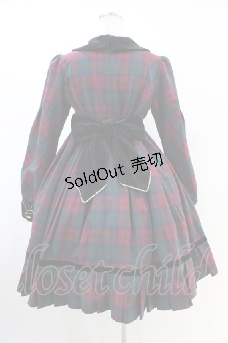 画像2: Angelic Pretty / Modern StudentワンピースSet Free グリーン H-26-03-01-1007-AP-OP-NS-ZH (2)