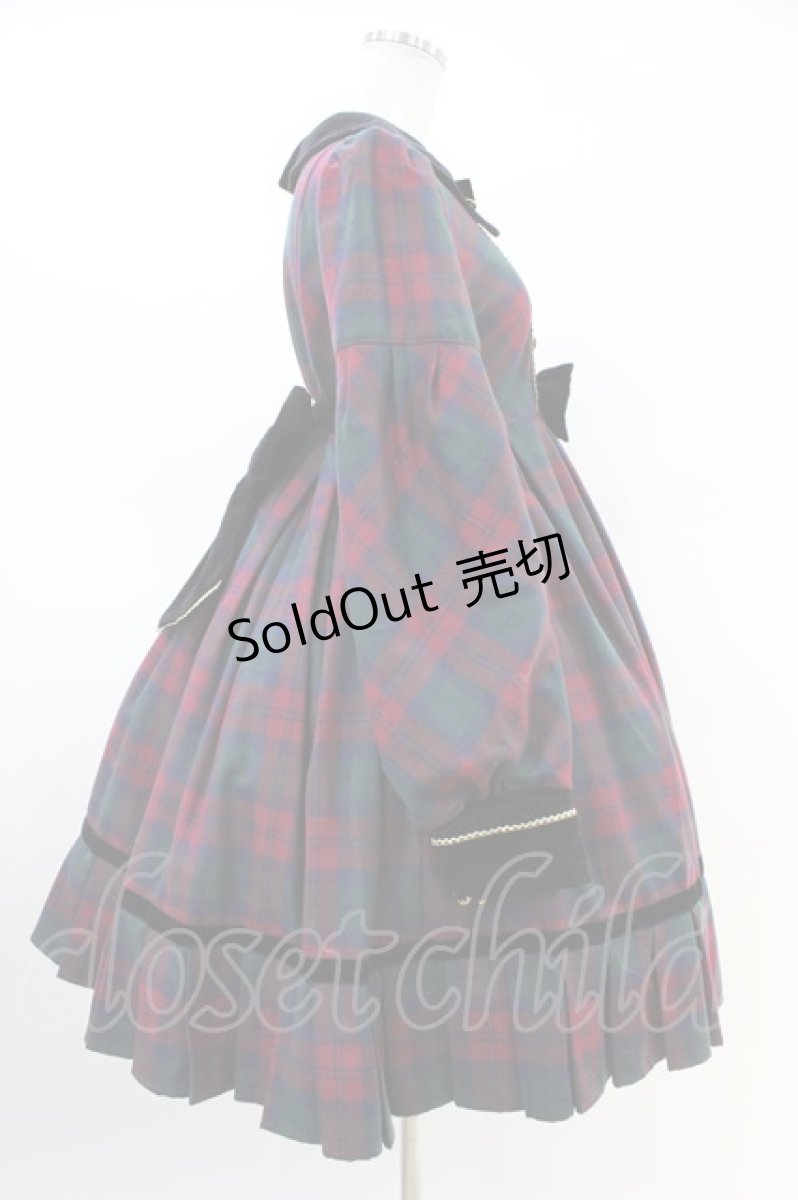 画像3: Angelic Pretty / Modern StudentワンピースSet Free グリーン H-26-03-01-1007-AP-OP-NS-ZH (3)