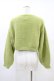 画像2: F&A / ラメフェザーニットボレロ Free L/GREEN H-26-03-01-1061-LO-TO-NS-ZH (2)