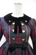 画像4: Angelic Pretty / Modern StudentワンピースSet Free グリーン H-26-03-01-1007-AP-OP-NS-ZH (4)