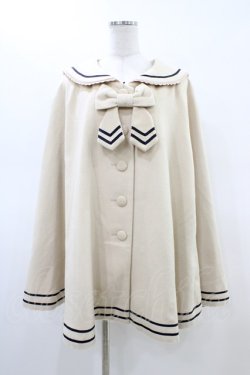 画像1: Secret Honey / セーラーマント Free アイボリー H-26-03-01-1064-CA-CO-NS-ZH