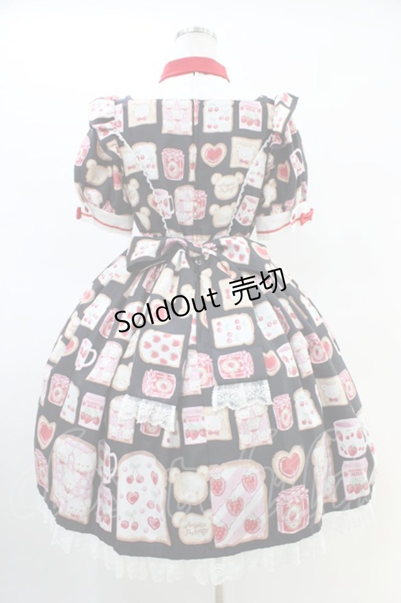 画像2: Angelic Pretty / Sunny Day Brunchワンピース Free ブラック H-26-03-01-1008-AP-OP-NS-ZH (2)