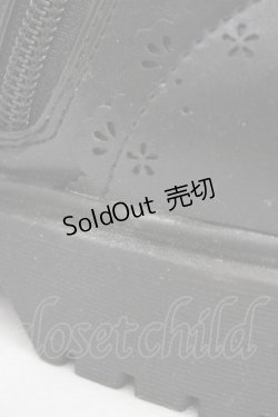 画像5: m petit by misako / レースアップショートブーツ LL ブラック H-26-03-01-1001-0-SH-NS-ZH