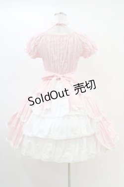 画像2: Angelic Pretty / シャーリングプリンセスワンピース Free ピンク H-26-03-01-1013-AP-OP-NS-ZH