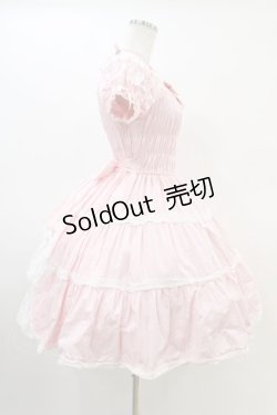 画像3: Angelic Pretty / シャーリングプリンセスワンピース Free ピンク H-26-03-01-1013-AP-OP-NS-ZH