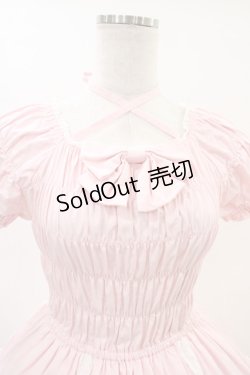 画像4: Angelic Pretty / シャーリングプリンセスワンピース Free ピンク H-26-03-01-1013-AP-OP-NS-ZH