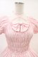 画像4: Angelic Pretty / シャーリングプリンセスワンピース Free ピンク H-26-03-01-1013-AP-OP-NS-ZH (4)