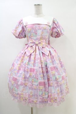 画像1: Angelic Pretty / Comic Toysワンピース Free ピンク H-26-03-01-1015-AP-OP-NS-ZH