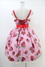 画像2: Angelic Pretty / Royal Crown Berryジャンパースカート Free ピンク H-26-03-01-1018-AP-OP-NS-ZH (2)