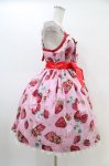 画像3: Angelic Pretty / Royal Crown Berryジャンパースカート Free ピンク H-26-03-01-1018-AP-OP-NS-ZH (3)