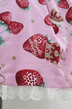 画像5: Angelic Pretty / Royal Crown Berryジャンパースカート Free ピンク H-26-03-01-1018-AP-OP-NS-ZH