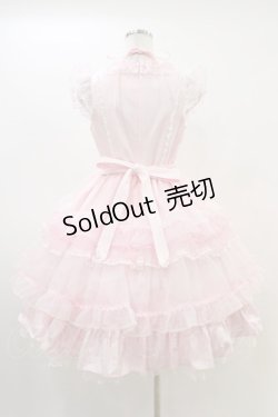 画像2: Angelic Pretty / Candyストライプリボンワンピース Free ピンク H-26-03-01-1019-AP-OP-NS-ZH