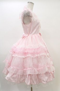 画像3: Angelic Pretty / Candyストライプリボンワンピース Free ピンク H-26-03-01-1019-AP-OP-NS-ZH