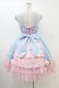 画像2: Angelic Pretty / なかよしバニージャンパースカート Free サックス/ピンク H-26-03-01-1020-AP-OP-NS-ZH (2)