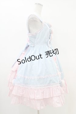 画像3: Angelic Pretty / なかよしバニージャンパースカート Free サックス/ピンク H-26-03-01-1020-AP-OP-NS-ZH