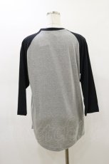 画像2: HELL CAT PUNKS / プリントカットソー L グレー×黒 H-26-03-01-012-PU-TO-KB-ZH (2)