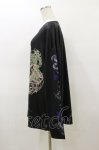 画像3: NieR Clothing / プリントLONG CUTSEW  黒 H-26-03-01-013-PU-TO-KB-ZH (3)