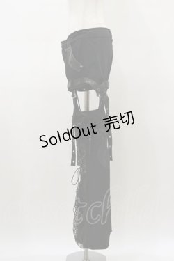 画像3: Qutie Frash / レッグカバー付パンツ  黒 H-26-03-01-015-QU-PA-KB-ZH