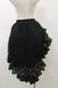 画像2: Qutie Frash / 3Wayフリルスカート  黒×カーキ H-26-03-01-020-QU-SK-KB-ZH (2)